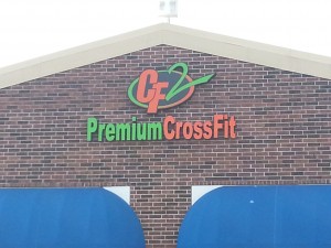 The St. Peters Crossfit custom sign.