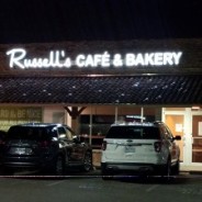 Russell’s Cafe & Bakery wall signage Chesterfield, Mo!!